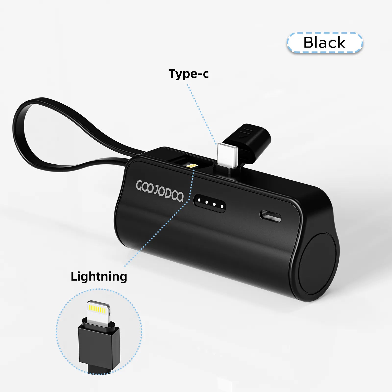 GOOJODOQ Official AD4031 4000mAh Mini Power Bank | Travel Essential