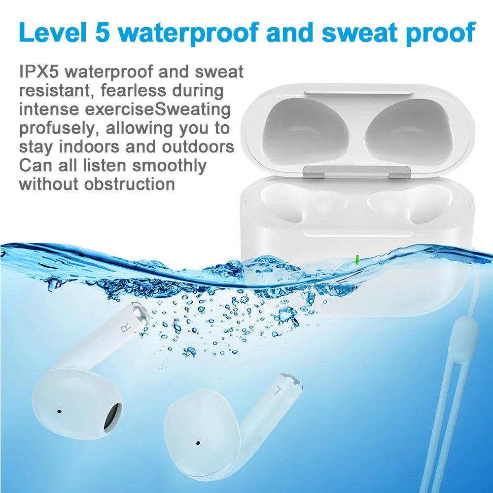 GOOJODOQ Bluetooth Earphones J201