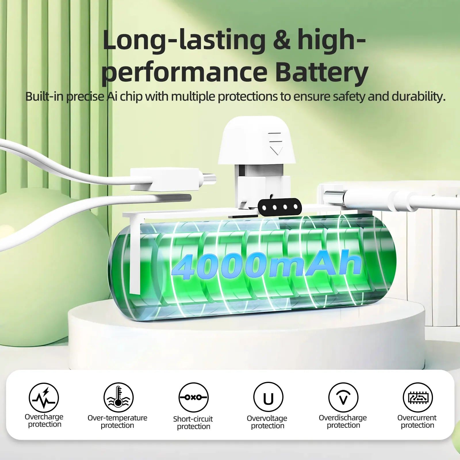 GOOJODOQ Official AD4031 4000mAh Mini Power Bank | Travel Essential