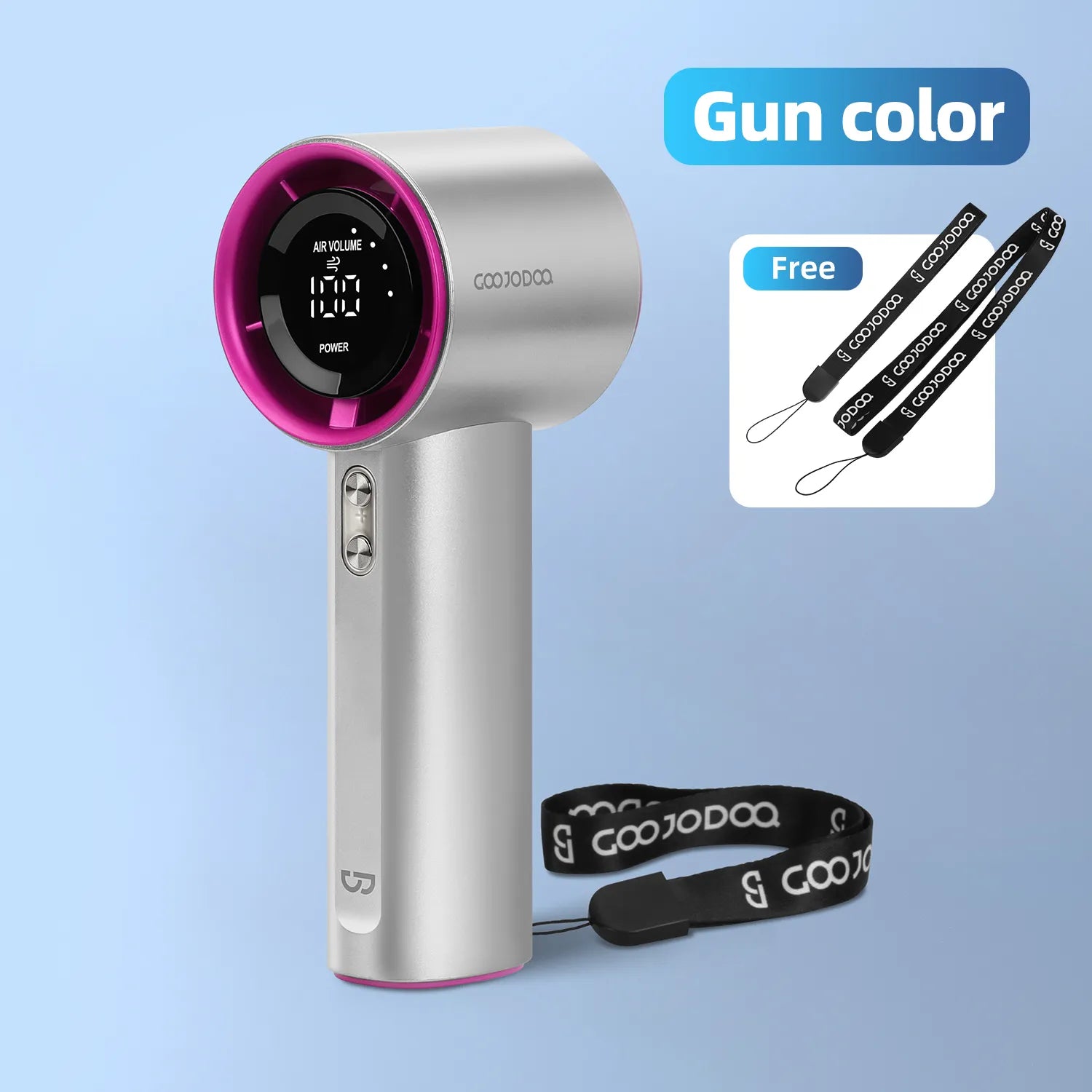 GOOJODOQ High Speed Handheld Fan GFS001